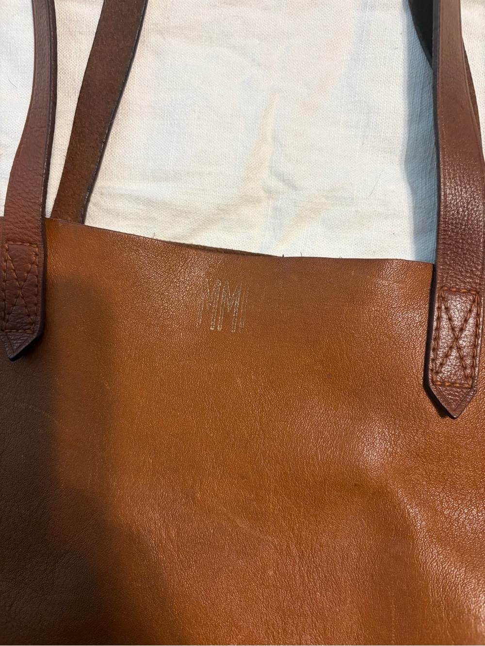 Madewell Leather Transport Tote - Picture 3 of 5